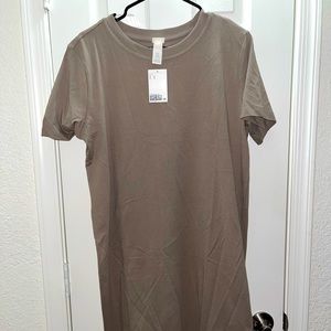 Brand New Light Brown H&M T-Shirt Dress